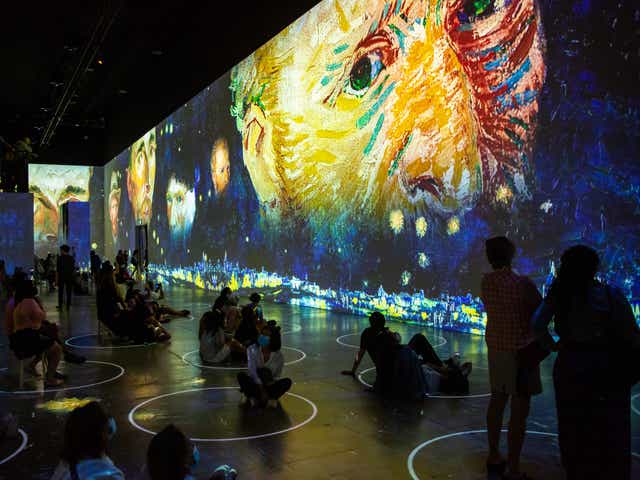 梵高作品展覽，梵高畫展，創意展覽